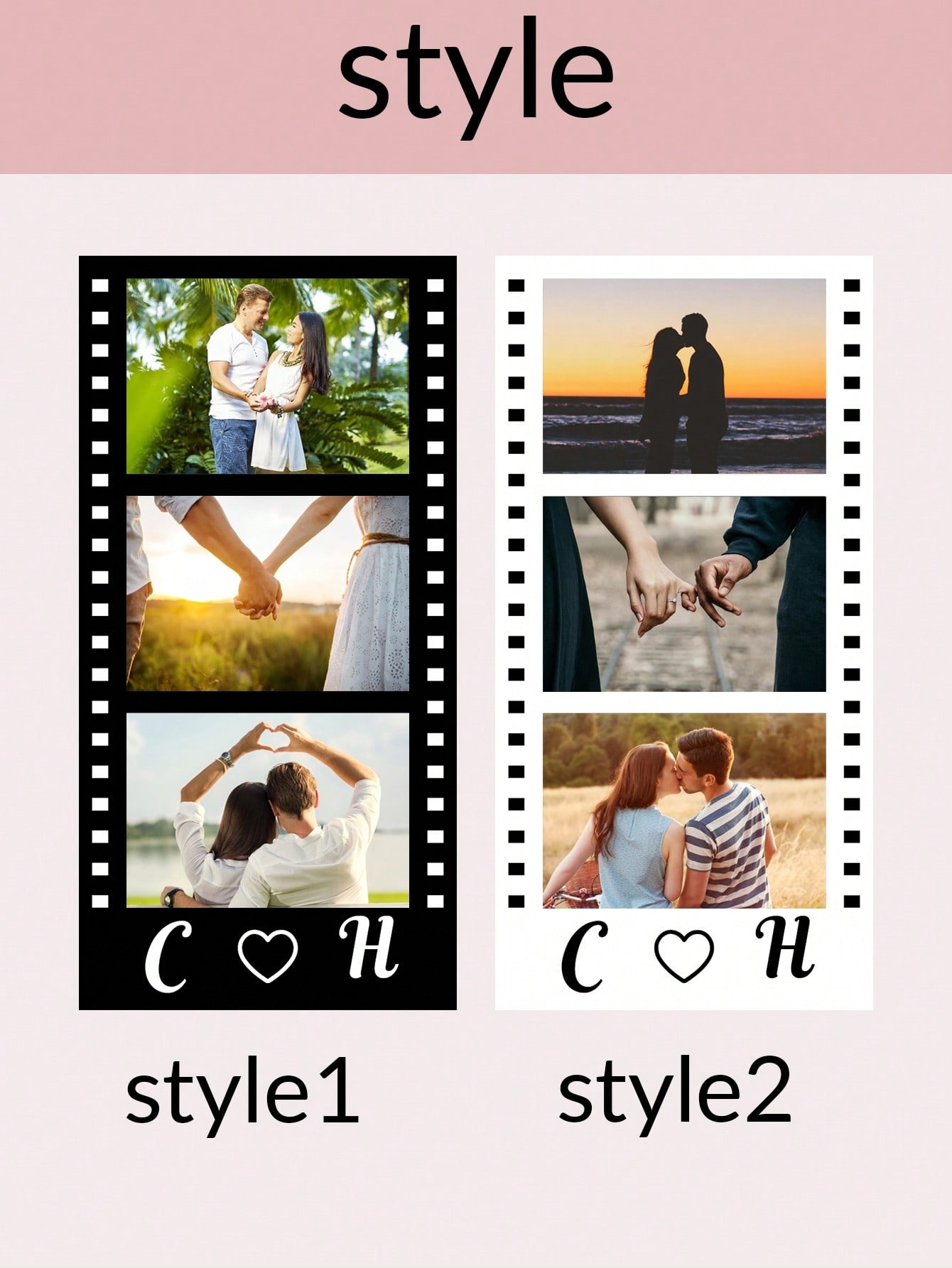 Customized Color Photo Keychain with Acrylic Pendant